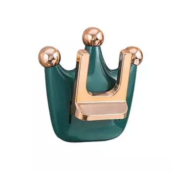 Держатель для фена настенный для ванной комнаты универсальная полка для хранения фена стойка для вентилятора без перфорации U-образное отверстие для бытового туалета