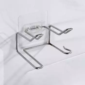 Держатель для фена, настенный выпрямитель для волос, держатели для фена, органайзер для ванной, стеллаж для хранения, полка, аксессуары для ванной комнаты