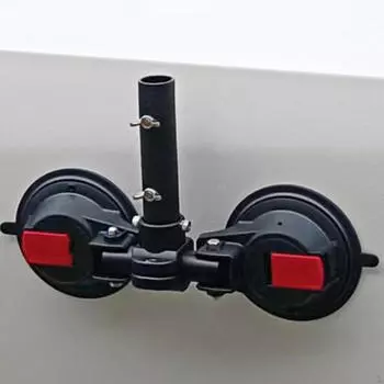 Держатель для флагштока Автомобильное крепление Многофункциональная практичная опора Присоска Флагшток