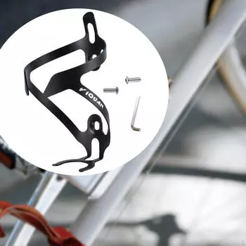 Держатель для фляги для велосипеда, держатель для воды для велосипеда, держатель для напитков для горных велосипедов чёрный