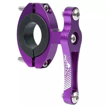 Держатель для флягодержателя для велосипеда Адаптер для держателя бутылки с водой для велосипеда Регулируемый руль для шоссейного велосипеда MTB Аксессуары для велосипедистов чёрный