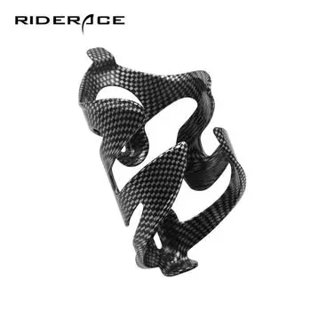 Держатель для флягодержателя для велосипеда, универсальный держатель для бутылок для шоссейного и горного велосипеда, для велоспорта, стекловолокно, ультралегкое велосипедное оборудование чёрный