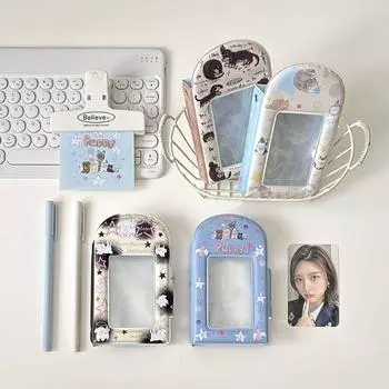 Держатель для фотокарточек Cartoon Idol, упаковка для фотокарточек, альбом Star, милый маленький альбом для карточек Student style 2