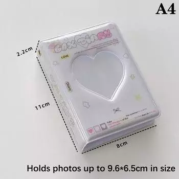 Держатель для фотокарточек Принадлежности для фотокарточек Мини-фотоальбом Книга для коллекционирования фотокарточек Принадлежности для упаковки фотокарточек