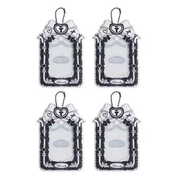 Держатель для фотокарточек Youms Ribbon, белый, 4 шт.