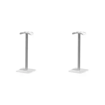 Держатель для гарнитуры, нескользящая подставка для наушников, вешалка для всех наушников (Серебряный)