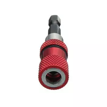 Держатель для гипсокартона 60 мм, адаптер с хвостовиком, красный магнитный винт, шестигранник 1/4