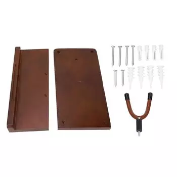 Держатель для гитары, деревянная съемная многофункциональная вешалка для гитары, полка для акустической электрической скрипки