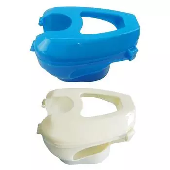 Держатель для голубей Пластиковый держатель для голубей Фиксированная рамка для птиц Стойка для кормления Шприц для птиц Голубь Попугай Птенец Инъекция Кормление Fixed frame blue