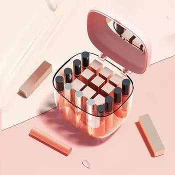 Держатель для губной помады, съемный пылезащитный чехол с крышкой, практичный органайзер для макияжа, чехол для комода зелёный