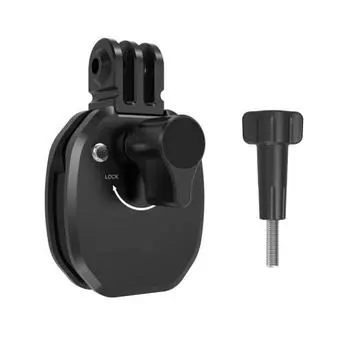 Держатель для хранения экшн-камеры на мотоцикле, простая установка, универсальная высокопрочная подставка для экшн-камеры GoPro GO3S/для Pocket чёрный