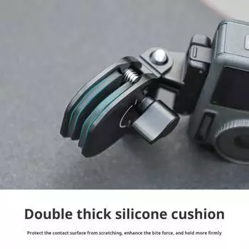 Держатель для хранения экшн-камеры на мотоцикле, простая установка, универсальная высокопрочная подставка для экшн-камеры GoPro GO3S/для Pocket чёрный