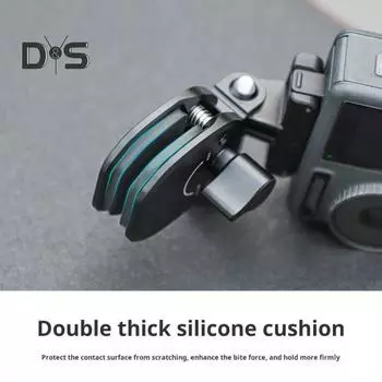 Держатель для хранения экшн-камеры на мотоцикле, простая установка, универсальная высокопрочная подставка для экшн-камеры GoPro GO3S/для Pocket чёрный