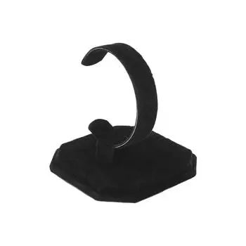 Держатель для хранения часов, телескопический, бархатный, домашний торговый центр, ювелирный браслет, органайзер, подставка для серый