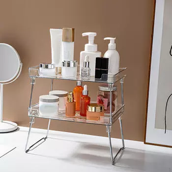 Держатель для хранения косметики, органайзер для столешницы в ванной, полка для столешницы, настольные принадлежности