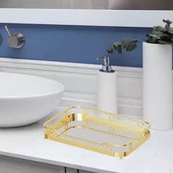 Держатель для хранения косметики, ювелирные изделия, кухонная стойка, настенное крепление для помады, искусство для отделки стола 29.5cmx19.5cmx4m