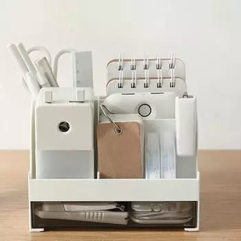 Держатель для хранения Многофункциональный прочный ABS Модный домашний настольный кронштейн для офиса