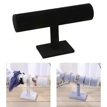 Держатель для хранения ожерелий с Т-образным стержнем, браслет на щиколотку, подставка для часов, ключей, ювелирных изделий, подставка для домашней организации 2