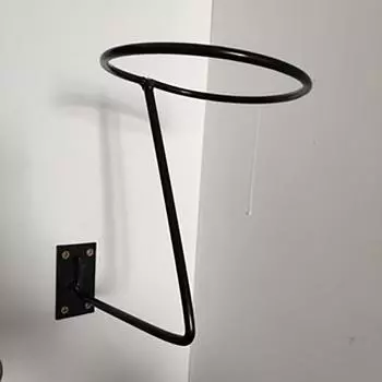 Держатель для хранения шапки, подставка для шлема, органайзер, вешалка, настенная чёрный