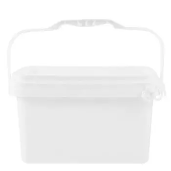 Держатель для хранения ведра с краской, пустые ведра для покраски, полипропиленовые банки с крышкой, контейнеры для смешивания цветов