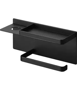 Держатель для хранения зонтов Yamazaki Jitsugyo Magnet UV Protection Supplies Black xx Tower Entrance 1946 W24.5 D8.4 H10.5cm чёрный