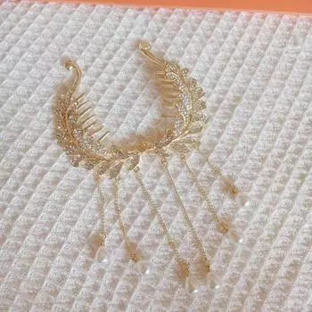 Держатель для хвоста, аксессуары для волос, пряжка из конского хвоста, женская заколка для волос, корейский стиль, шпилька для волос золотой