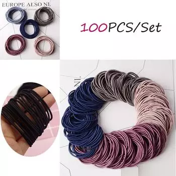 Держатель для хвоста, головные уборы, милые женские веревки для волос, резинки для волос для девочек, аксессуары для волос, резинка для волос