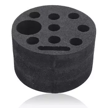 Держатель для инструментов для вязания мушек, мягкий пенопласт EVA, тиски для вязания мушек, органайзер для инструментов для вязания мушек, подставка для катушек с нитками, ножниц, катушек с клеем