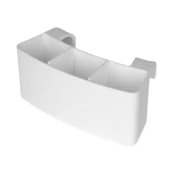 Держатель для инструментов гончарного круга, подставка для хранения, легко подвешивается, простая установка, многоцелевая стойка-органайзер для инструментов белый