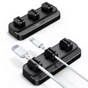 держатель для кабеля пружинного типа, вертикальный зажим для кабеля Lamicall, прочный клейкий зажим для USB-шнура, настенный держатель для хранения проводов в автомобиле, настольный органайзер