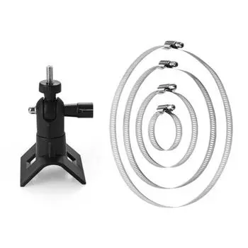 Держатель для камеры с регулируемым вращением на 360° для крепления кольца вверх/прожектора Cam Deu чёрный