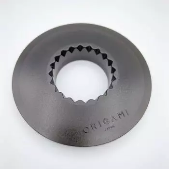 Держатель для капельницы ORIGAMI из смолы черного цвета, изготовленный в Японии, как в форме S, так и в форме AS из смолы (BK) (форма) [Смола АС] (1 кусок)