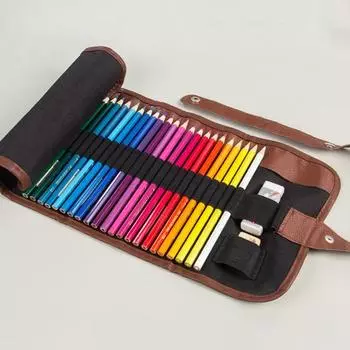 Держатель для карандашей, эластичная, прочная, износостойкая студенческая сумка для хранения ручек большой емкости для школы S