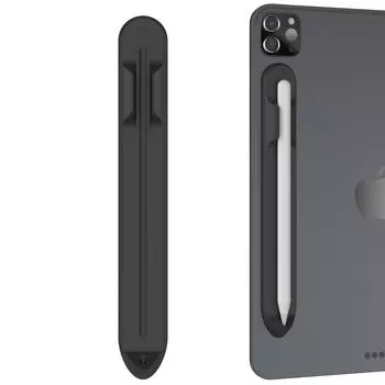 Держатель для карандашей, чехол для карандашей 2 1, держатель для карандашей для iPad, чехол-карандаш, клейкий чехол для планшета, защитная ручка для сенсорной ручки, чехол-держатель фиолетовый