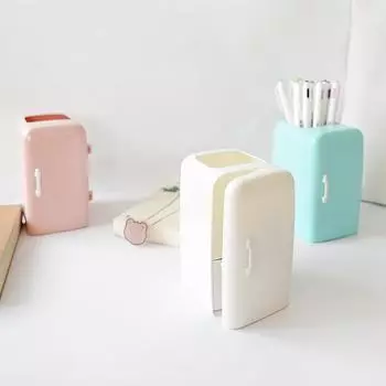 Держатель для карандашей на холодильник, креативный мини-горшок, аккуратный контейнер для стола, органайзер для ленты, ластика