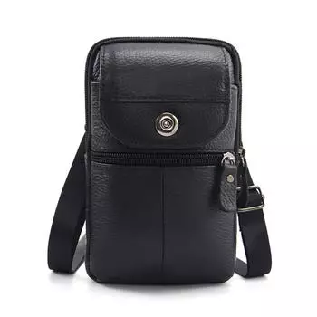 Держатель для карт Чехол для мобильного телефона Из ПУ кожи Чехол для телефона на ремень Подвесной чехол Сумка на пояс Сумка на пояс Мобильный телефон