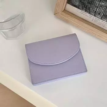 Держатель для карт Dopamine Color в корейском стиле — простой и многофункциональный коричневый