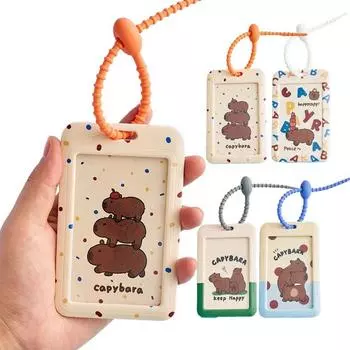 Держатель для карт с надписью «Капибара» style B