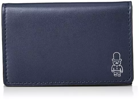 Держатель для карточек-конвертов Buckingham Bear Navy [Macintosh Philosophy] тёмно-синий