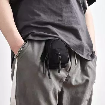 Держатель для карточек, маленький кошелек, кошелек для монет, сумка для хранения наушников, сумка для мини-подвески в стиле панк, дорожная сумка Style B