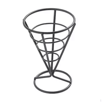 Держатель для картофеля фри и курицы Crispy Delight чёрный