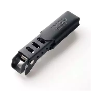 Держатель для кастрюли IMCO Mestin Gripper из натуральной кожи с ручкой и функцией блокировки (Зажим для плиты) / (черный)