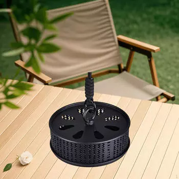 Держатель для катушки, курильница, элегантная ветрозащитная многофункциональная подставка для отпугивателя, ящик для хранения хаки