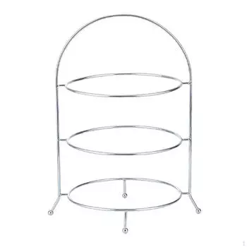 Держатель для кексов, десертный стол, дисплей из нержавеющей стали, фруктовые конфеты, декоративные 5 layer Argent