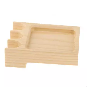 Держатель для кия на 3 слота, практичная стойка для бильярдной комнаты