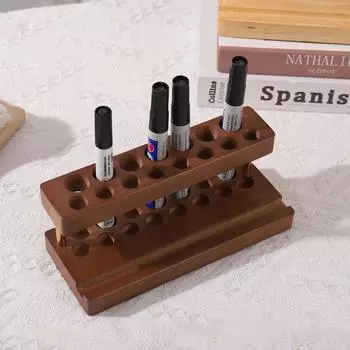 Держатель для кистей для макияжа на 9/15 слотов, многофункциональный держатель для кистей, подставка для хранения зубных щеток Style G