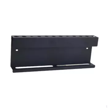 Держатель для кистей для мытья посуды, стойка для хранения бутылок с распылителем, железный многофункциональный прочный черный аксессуар для