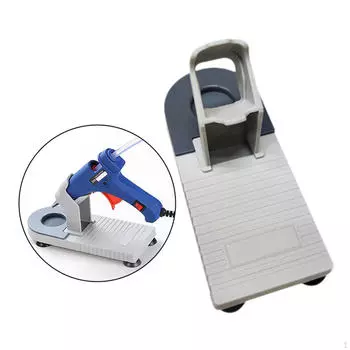 Держатель для клеевого инструмента Подставка для машины Компактный органайзер для аксессуаров Поддержка расплава Square Hole