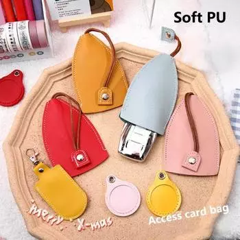 Держатель для ключей Износостойкие канцелярские принадлежности Тонкое качество изготовления Сумка для ключей от машины Крышка футляра Тонкая текстура Предметы для хранения Форма капли воды синий