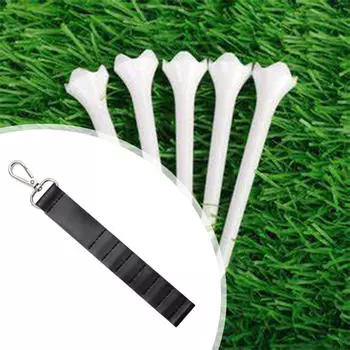 Держатель для клюшек для гольфа, сумка для принадлежностей, легкий защитный чехол, органайзер для хранения ключей чёрный